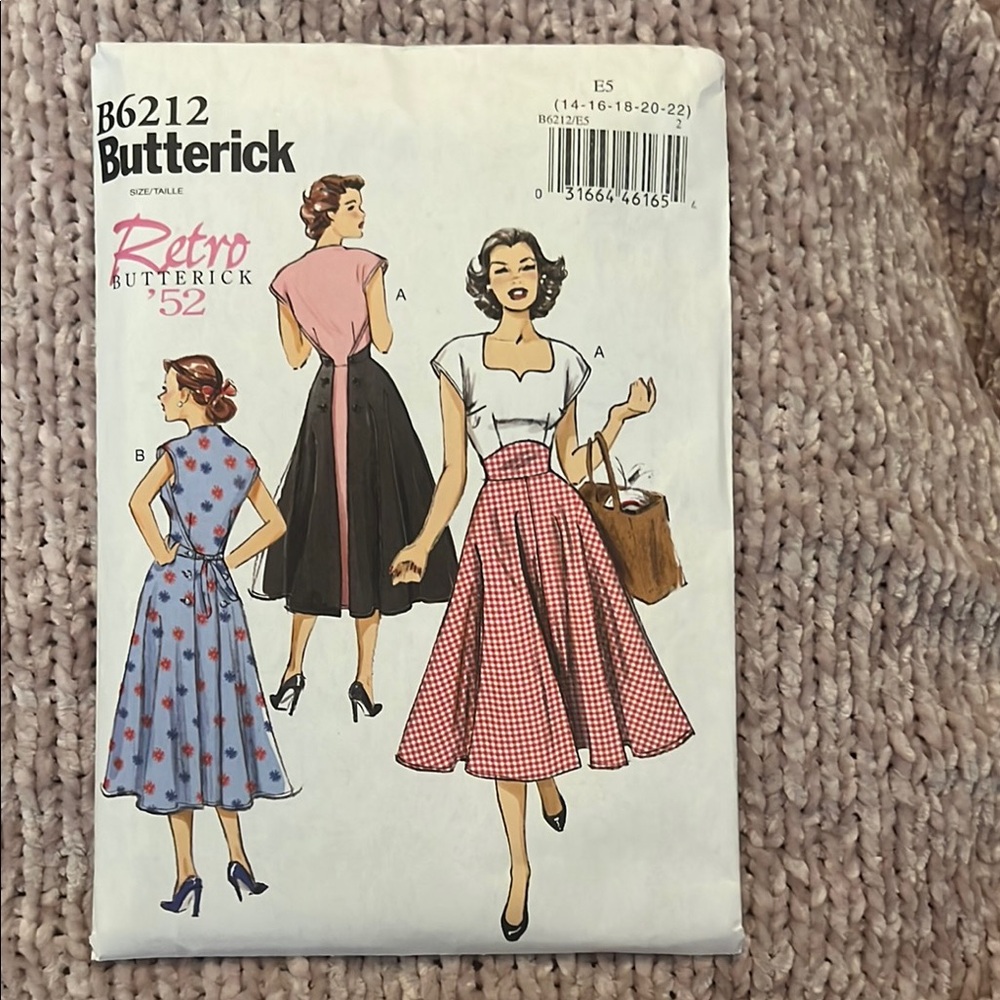 New Butterick Sewing Pattern